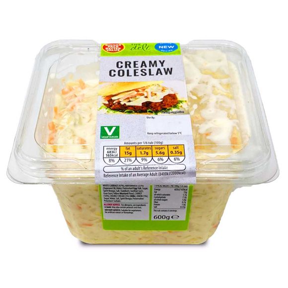 The Deli Creamy Coleslaw 600g